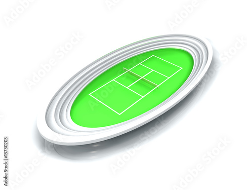 Illustration: Terrain Tennis 3D Terrain Tennis 3D
