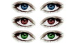 Augen Frau MIX Augen Frau MIX