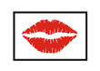 Vektor: Rote Lippen Rote Lippen