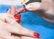nails on female fingers
