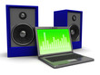 laptop with audio speaker laptop with audio speaker