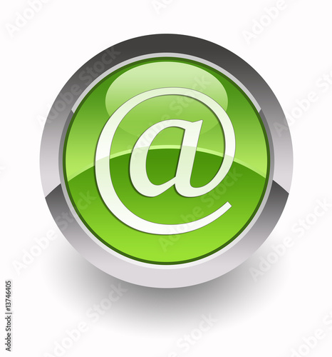 Illustration: Address glossy icon Address glossy icon