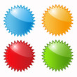 Glossy stickers