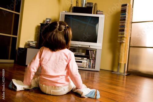Photo: Watching cartoons Watching cartoons