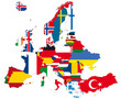 europa a bandiere europa a bandiere