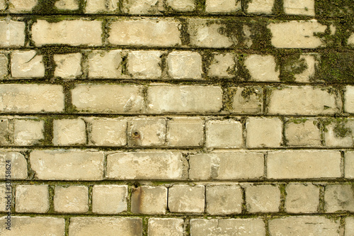 Photo: fragment of the old wall, texture fragment of the old wall, texture