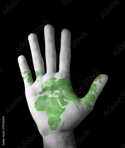 Photo: Concept environnemental Concept environnemental