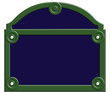 plaque nom de rue