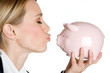Kissing Piggy Bank