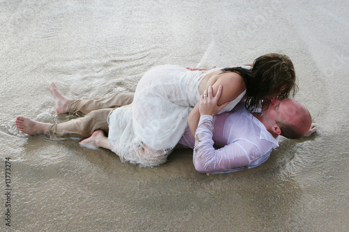 Bride and groom.