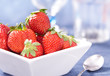 Frische Erdbeeren in einer Schale Frische Erdbeeren in einer Schale