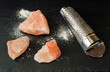Diamants de sel roses