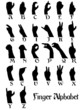 finger alphabet finger alphabet