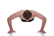 Man doing a press up