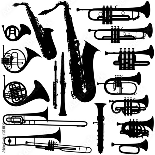 Vektor: Musical Instruments - Brass Musical Instruments - Brass