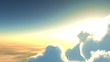 Flying through clouds