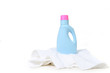 Laundry Detergent On Top of a Towel