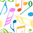 Endless music pattern Endless music pattern