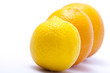 Lemon and two oranges