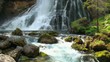 tosender Wasserfall tosender Wasserfall