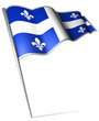Flag pin - Quebec (Canada) Flag pin - Quebec (Canada)