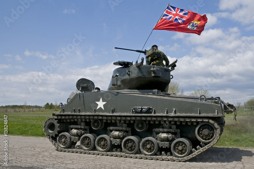 Photo: Mark IV Sherman Tank Mark IV Sherman Tank