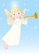 Angel with Horn