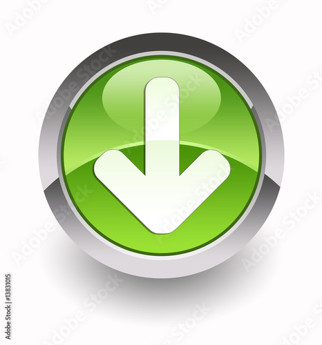 Download glossy icon