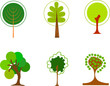 Abstract tree, vector set