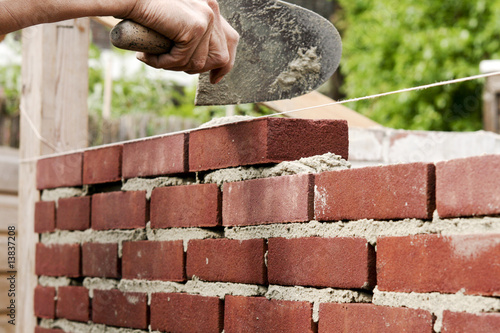 Photo: Bricklaying Bricklaying