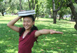 Girl in the park Girl in the park