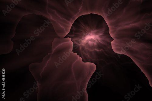 Illustration: psychic pressure psychic pressure