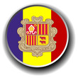 andorra flag icon - vector button