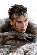 Muddy man