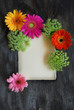 Floral invitation