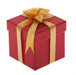 Geschenk, Schachtel mit Schmuckband