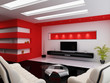 Modern interior of a room