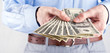 Foto: Money in the hands of the businessman Money in the hands of the businessman