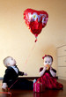 Photo: well-dressed boy and girl well-dressed boy and girl