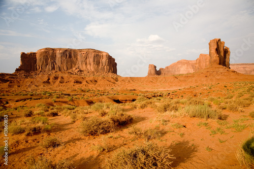 Monument Valley, gigantischen Steinformationen Monument Valley, gigantischen Steinformationen