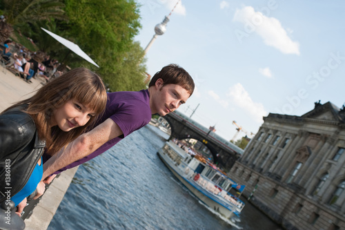 Foto: junges Pärchen in Berlin, Frühling junges Pärchen in Berlin, Frühling
