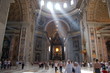 Rayons de soleil dans la Basilique Saint-Pierre de Rome