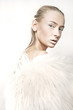 woman angel on the white background woman angel on the white background
