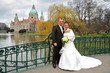 Foto: Hochzeit, Brautpaar vor Rathaus Hannover Hochzeit, Brautpaar vor Rathaus Hannover