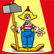 Vector: clown clown