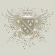 Coat of arms with Fleur-de-lis