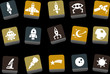 Space icon set