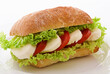 Tomaten Mozzarella Baguette