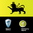 lion and logo compositions