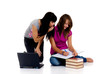 Photo en ligne au meilleur prix Teenager girls studying